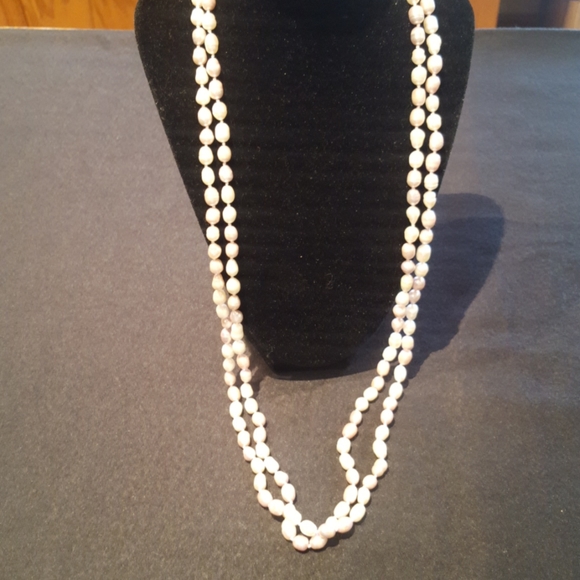 GSJ Freshwater Pearl Beaded Necklace - Picture 3 of 12